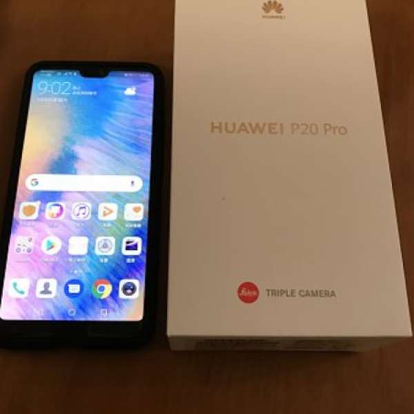 95%新 Huawei P20 Pro 極光色 9月3日衛信單