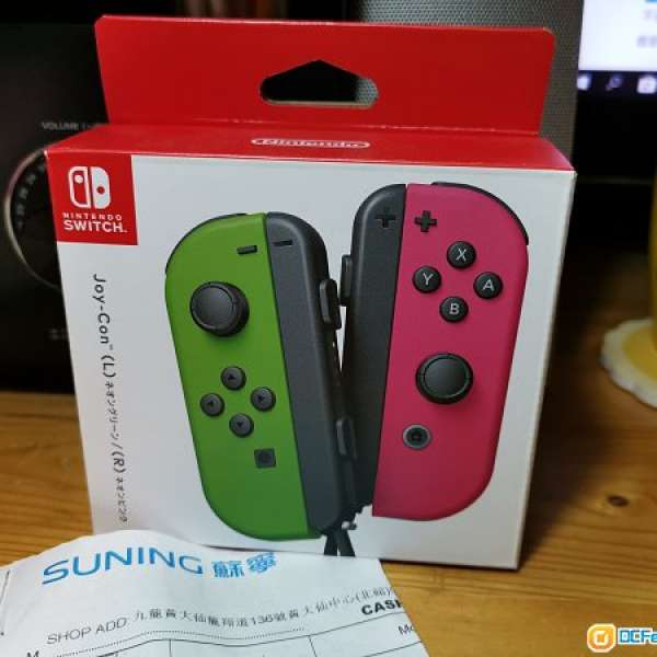 Nintendo Switch Joy-Con 控制器 - Splatoon2《漆彈大作戰2》版本