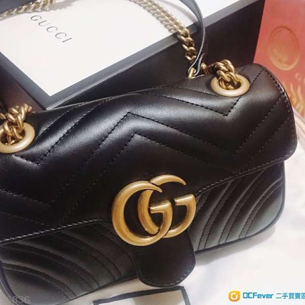Gucci GG Marmont mini (black)22cm
