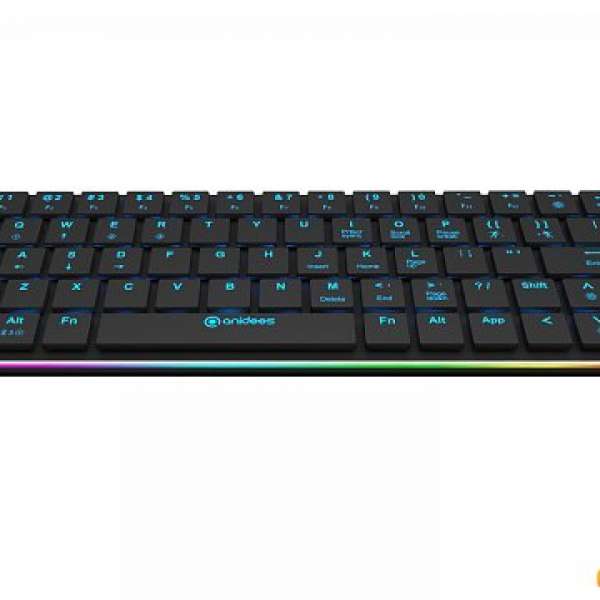 99% New anidees Prismatic Gaming Mechanical Keyboard