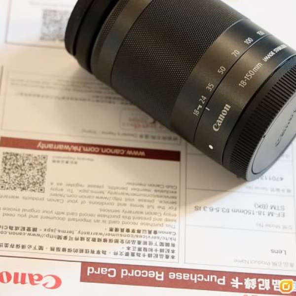 Canon EF-M 18-150mm f/3.5-6.3 IS STM 行貨