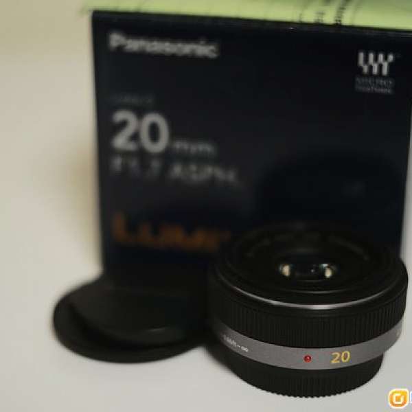 Panasonic Lumix G 20mm f1.7 ASPH Lens Version 1