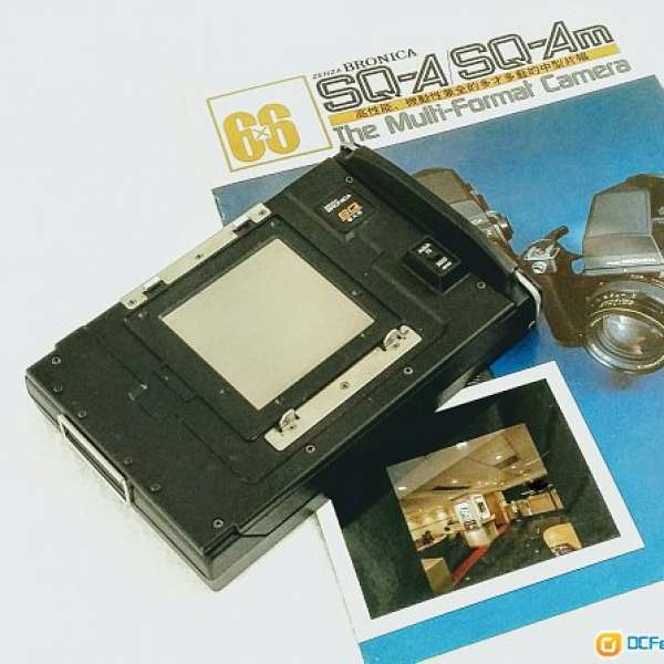BRONICA原廠 Polaroid Film Back (for SQ-A)。