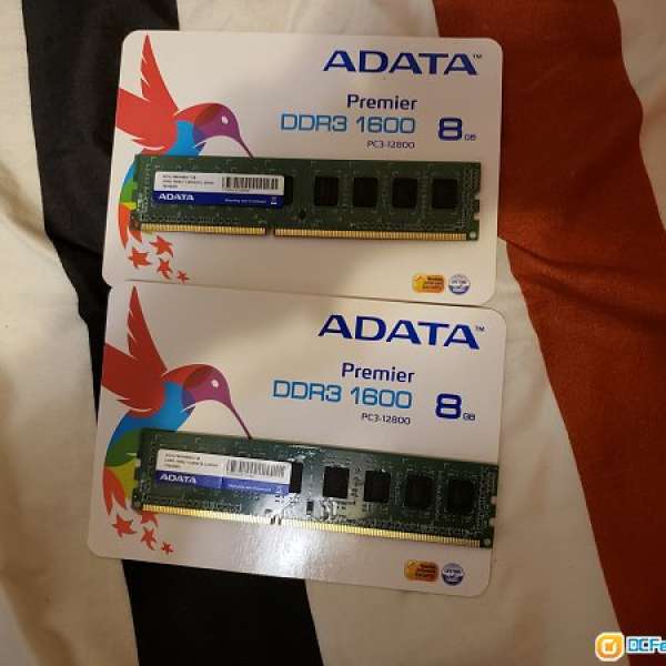 私保七日,A DATA DDR3-1600Mhz 16 GB (8GBx2)
