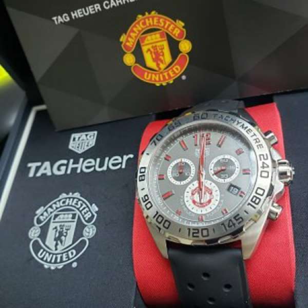 99%新New Tag Heuer Carrera Calibre Manchester United Special Edition 手錶