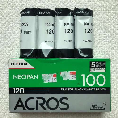 Fujifilm Acros, Kodak T400 CN, Kodak Panther unused, expired 120 film