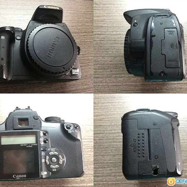 Canon 350D kit Body+EFS18-55 + BG-E3
