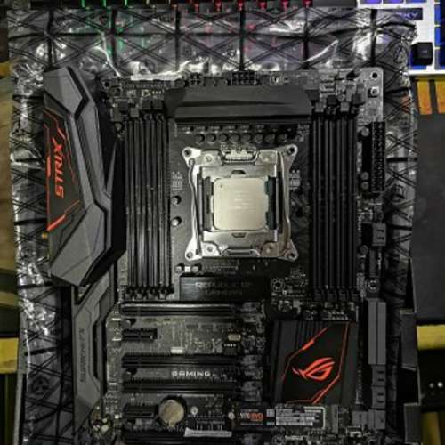 ASUS X99主板加最頂級CPU i7 6950X 一套2件賣