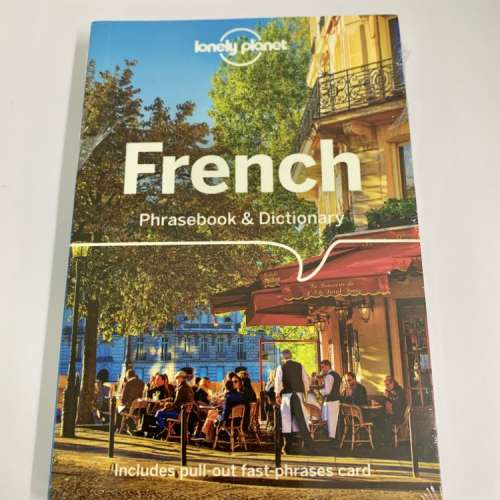 Lonely Planet French Phrasebook & Dictionary 100% new