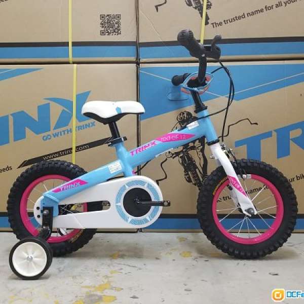 ＊內線式設計＊TRINX 12吋 兒童單車 - RED ELF 1.0 (連輔助轆)