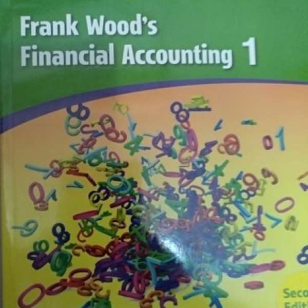 Accounting books - Financial Accounting 1,2,Cost,Intro(Frank Wood's)