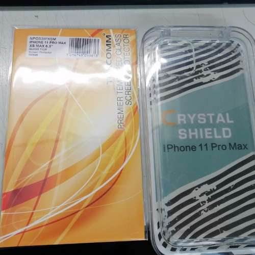 iPhone11 Pro Max 透明case連玻璃貼包平郵