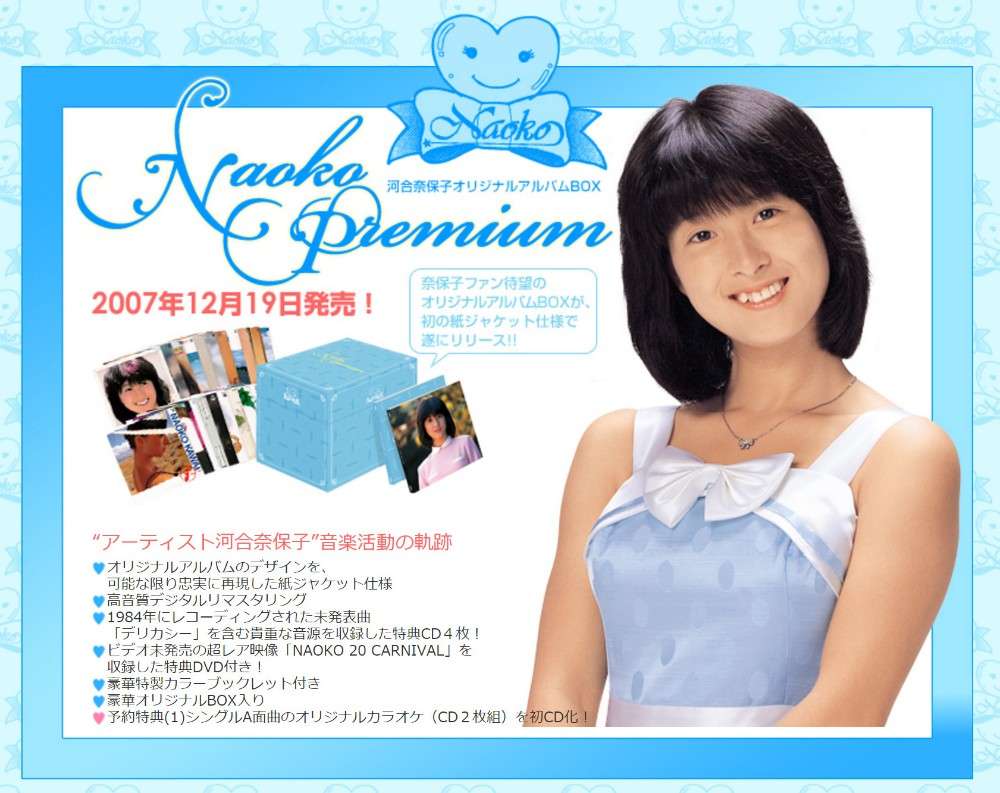 絕版NAOKO PREMIUM 河合奈保子黑膠復刻全碟集24CD+1DVD - 二手或
