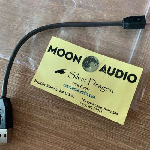Moon audio Silver Dragon USB Cable