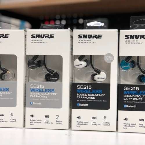 SHURE SE215 Wireless Bluetooth Earphone 4 Colors