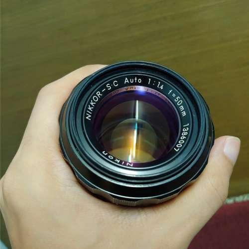 Nikon NIKKOR SC AUTO 50mm F1.4手動鏡