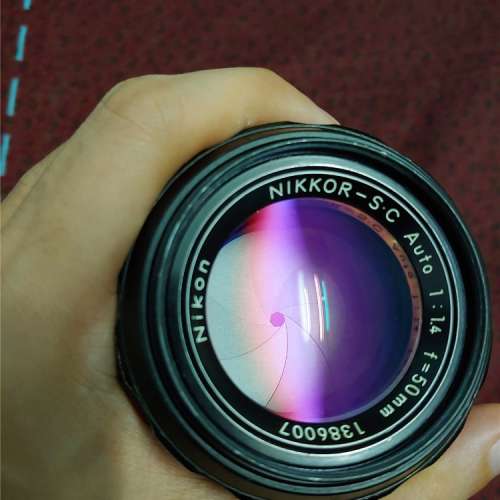 Nikon NIKKOR SC AUTO 50mm F1.4手動鏡