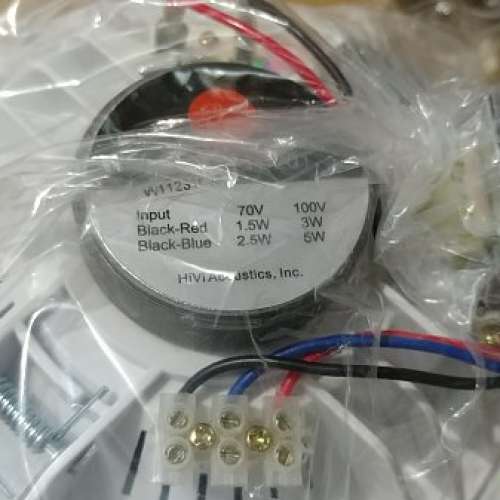 全新 天花喇叭 4隻  ceiling speaker 4pcs