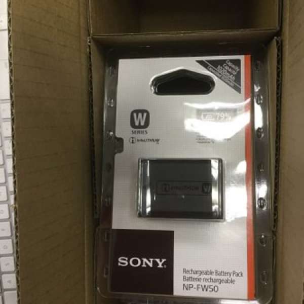 全新 NP-FW50 原裝電池 For Sony A5100 A6000 A6300 A6500 A7s A7r A7 A7r2 a7s2