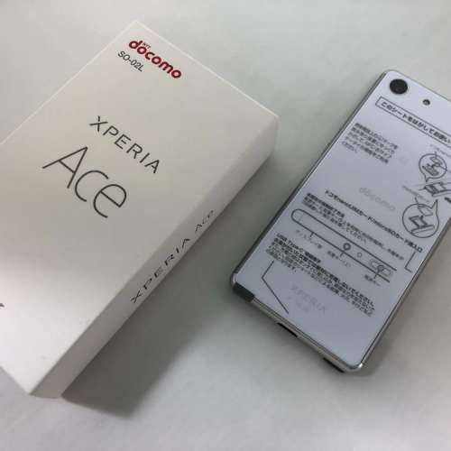 docomo sony xperia ace so-02l sim free 4+64 白色新品- DCFever.com