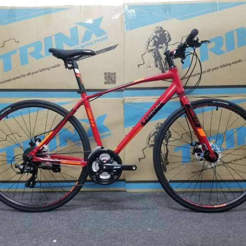 《免費送貨優惠》＊日本出口版＊TRINX 24速 油壓碟剎 平把 公路車 - FREE 2.0