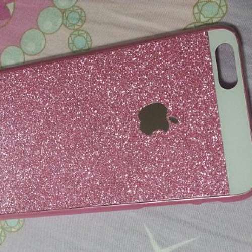 Iphone 6 plus 粉红白後蓋一個，全新未用過