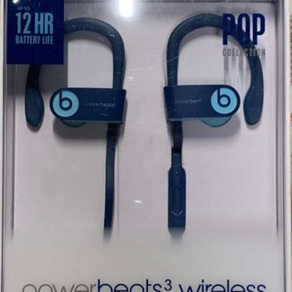 8成新 Beats Powerbeats3 Wireless Earphones 藍牙無線耳機