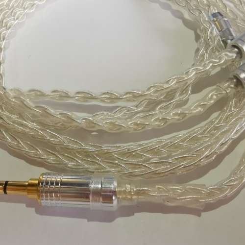 特價新品7N單晶銅鍍銀耳機線升級線 ibasso fiio Shure SENNHEISER fender campfire...