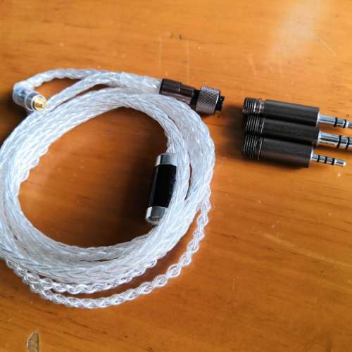 極級5N超純銀耳機線升級線64audio Shure fender campfire westone 2.5mm 3.5mm 4.4mm