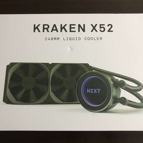 NZXT Kraken X52 Water Cooling Fan