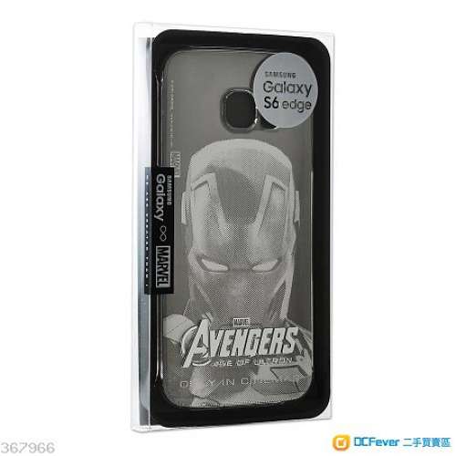 原廠正貨Samsung x Marvel Avengers Galaxy S6/S6 Edge Clear Cover 復仇者聯盟保護殼