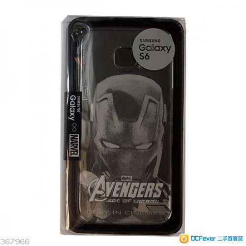 原廠正貨Samsung x Marvel Avengers Galaxy S6/S6 Edge Clear Cover 復仇者聯盟保護殼