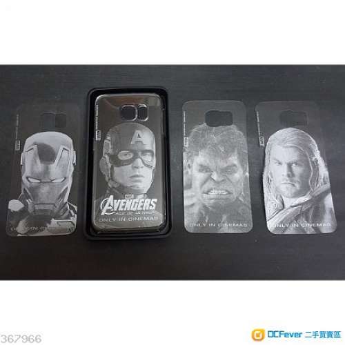原廠正貨Samsung x Marvel Avengers Galaxy S6/S6 Edge Clear Cover 復仇者聯盟保護殼