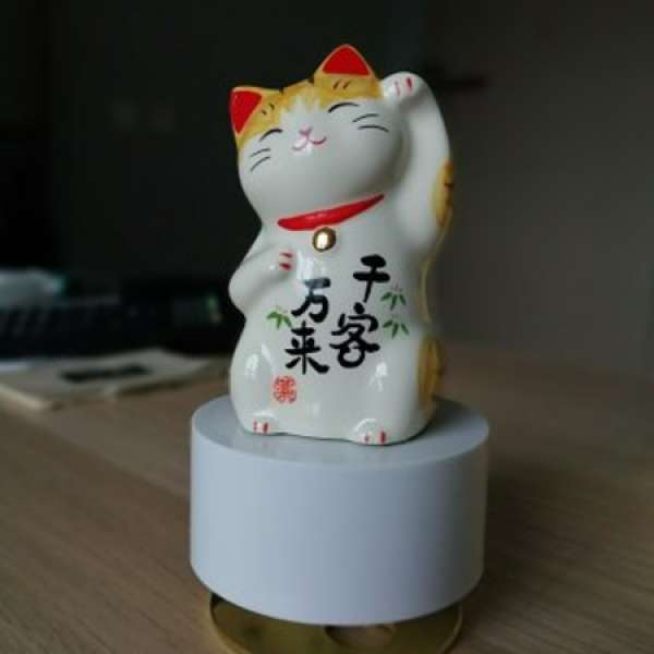 日本招財貓音樂盒