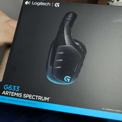 平賣Logitech G633 RGB 7.1 SURROUND GAMING HEADSET 耳筒