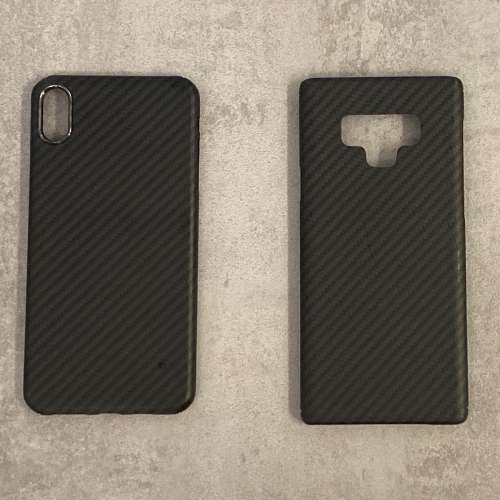 真碳纖維 carbon fiber 手機殼 for iPhone XS MAX / Samsung Note 9