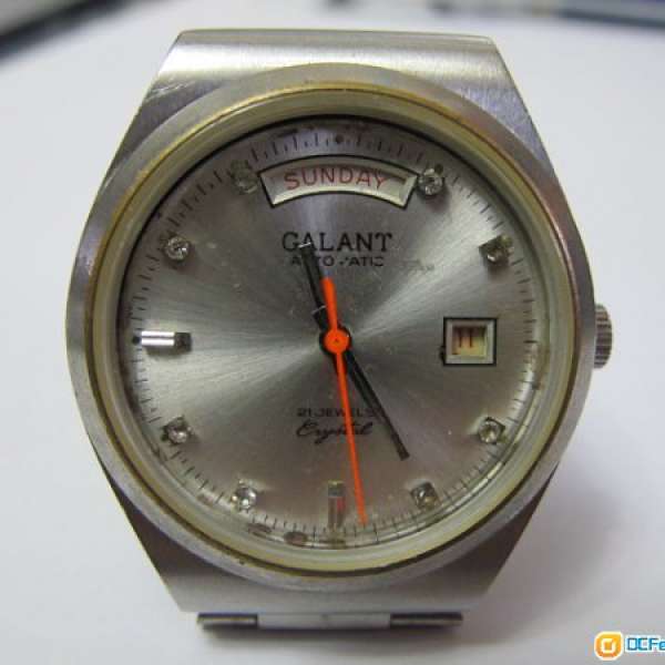 GALANT date day automatic watch