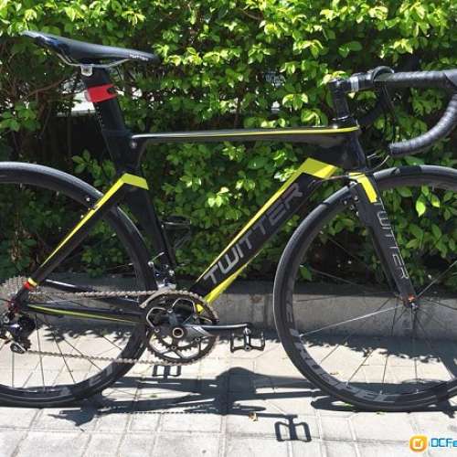 TWITTER SNIPER V2 16速/22速 鋁架碳叉公路車 $3600/$4600送水架前後蛙燈