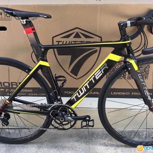 TWITTER SNIPER V2 16速/22速 鋁架碳叉公路車 $3600/$4600送水架前後蛙燈