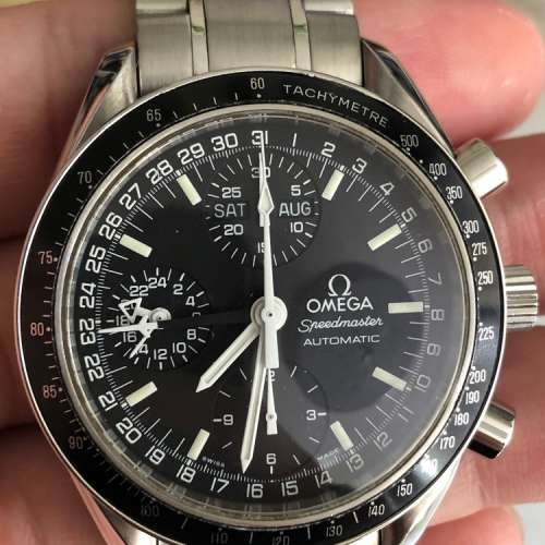 Omega 歐米加 Speedmaster DayDate ref:3520.50.00,有出世卡，於2002年日本購買，39...