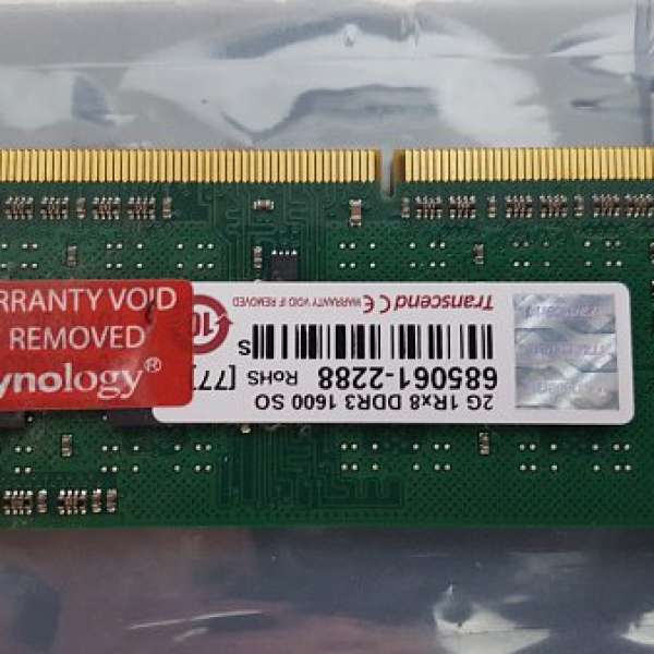 Synology 2G DDR3 1600 Ram記憶體