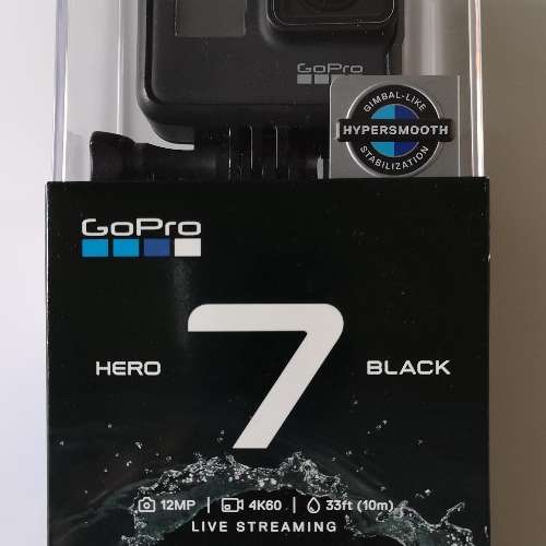 Gopro 7 Hero Black 99% New