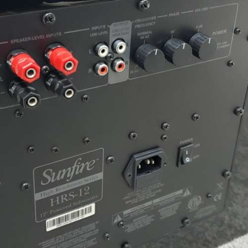 Sunfire HRS-12 Subwoofer / 超低音炮