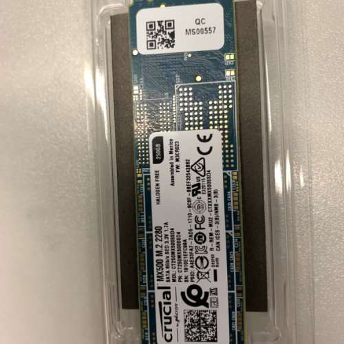 Crucial MX500 250GB M.2 Type 2280