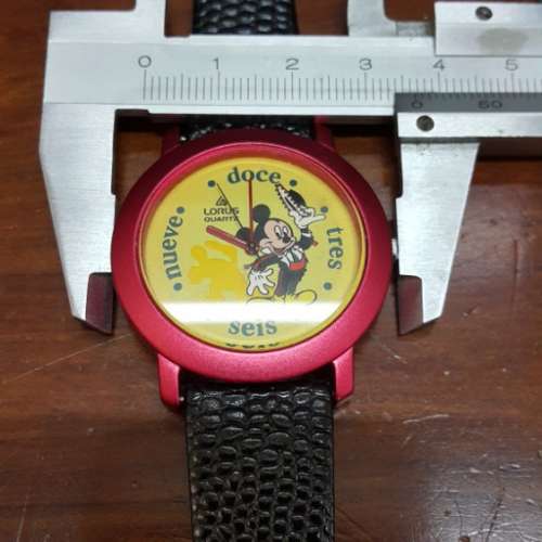 全新 LORUS 米奇老鼠 三針 手錶,只售HK$100(不議價)