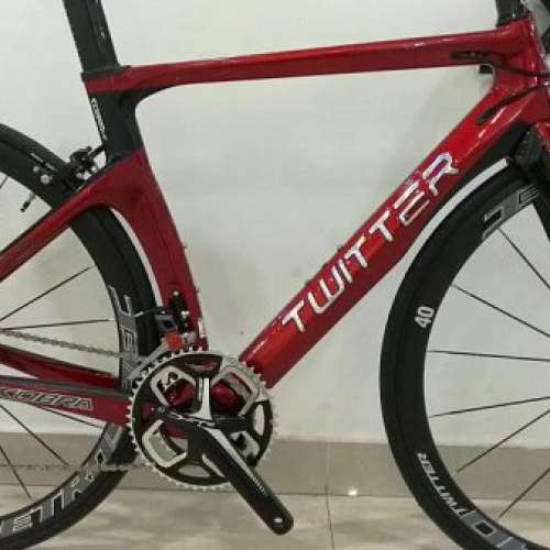 2018 TWITTER COBRA V2 22速破風碳纖公路車