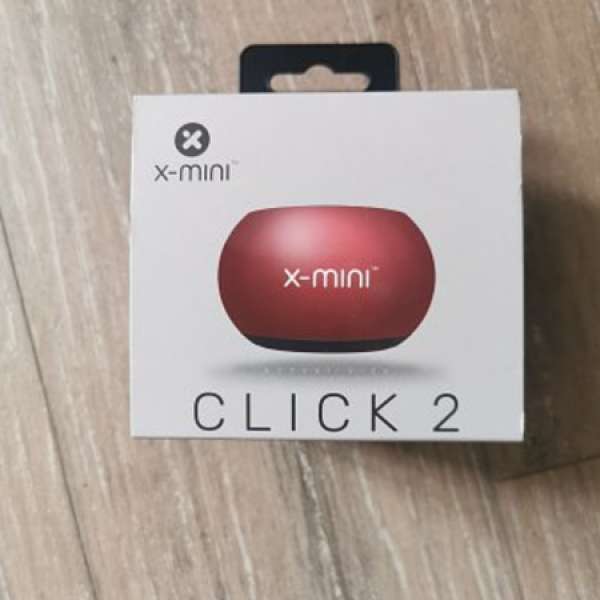 X-mini Click 2 藍芽無線音箱(全新品)