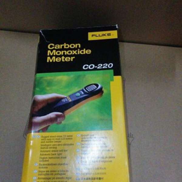 Fluke CO-220 Carbon Monoxide Meter (美國購買)