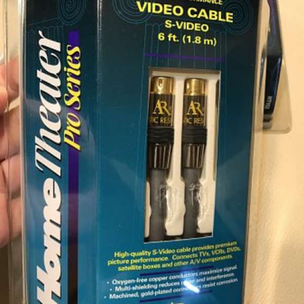全新美國AR S Video cable