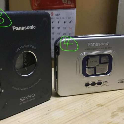 Panasonic walkman x2